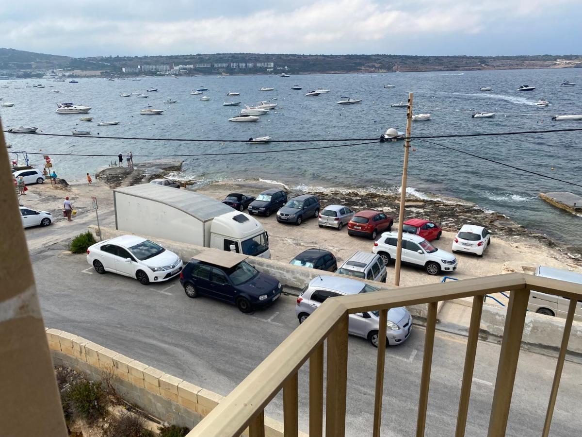 Sea Front Apartment At Mellieha Bay, Malta! מראה חיצוני תמונה